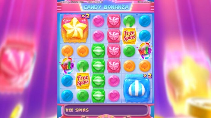 Jackpot di slot Candy Bonanza