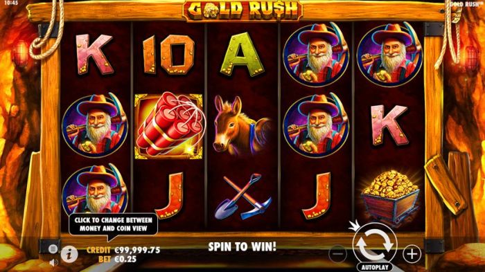 Tips dan trik main slot Gold Rush Pragmatic Play