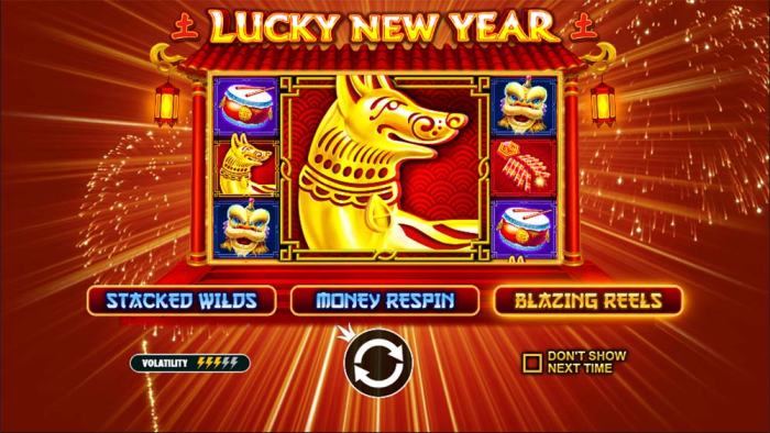 Fitur menarik slot Lucky New Year